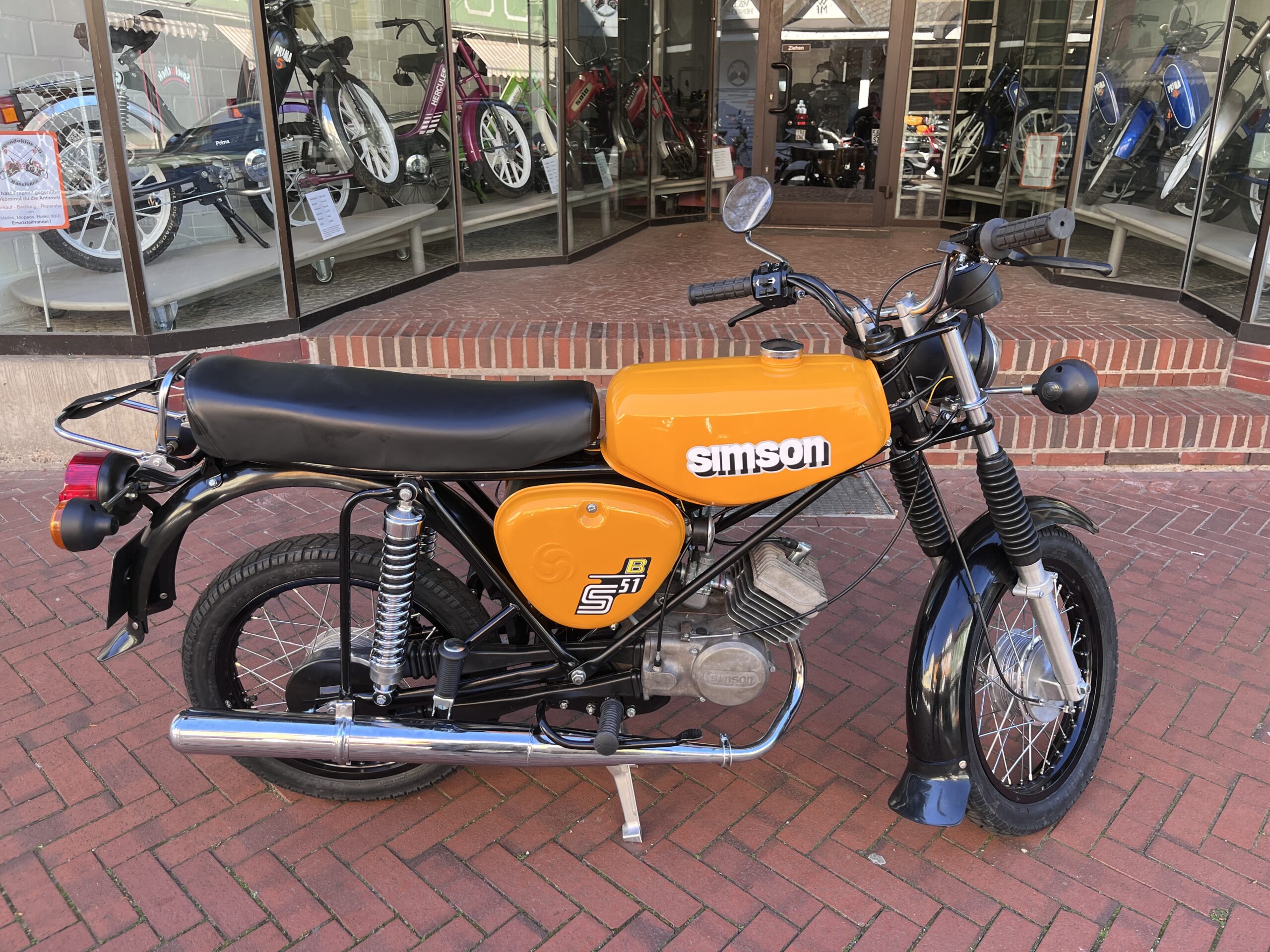 Simson S51 Gelb Individuellaufbau