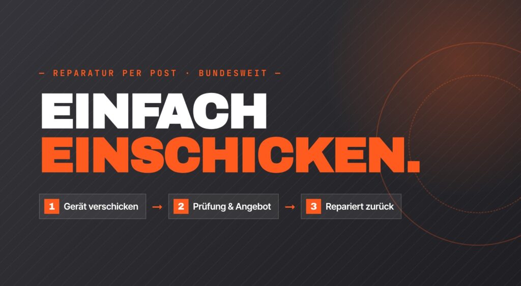 Reparatur per Postweg